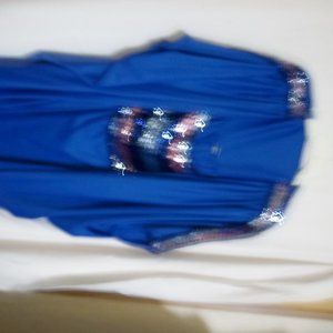 Holiday sequined dress & jacket